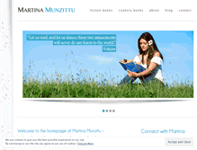 Tablet Screenshot of martinamunzittu.com
